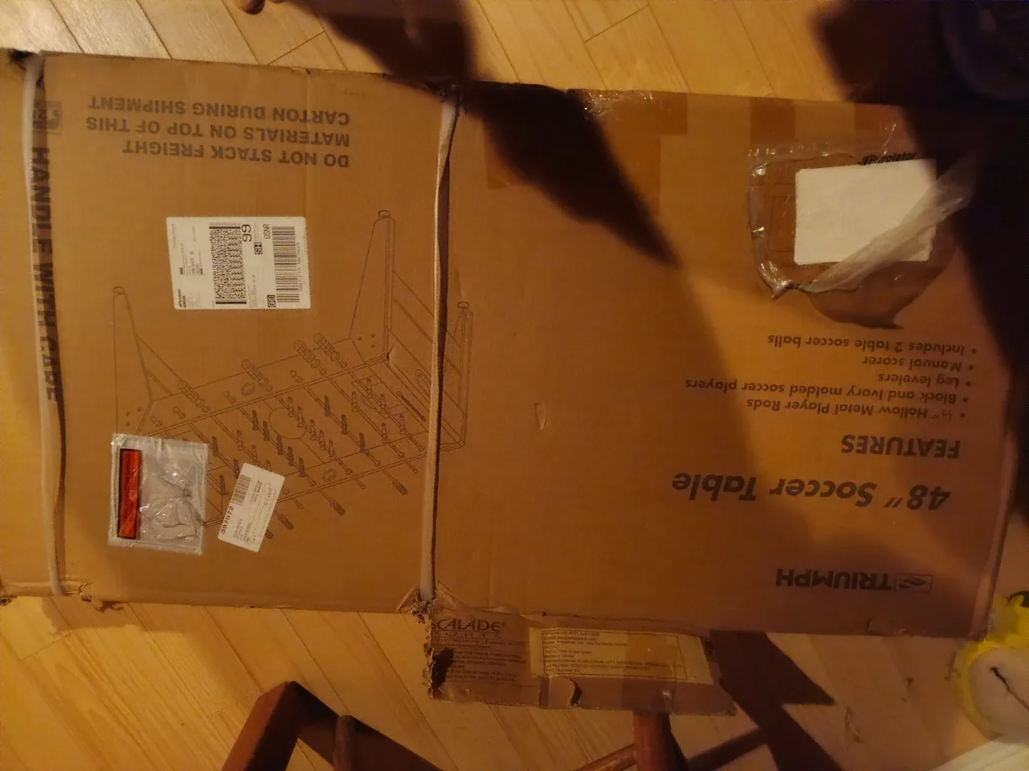 Triumph Sweeper 48" Foosball Table - New in Box! image indicator(2)