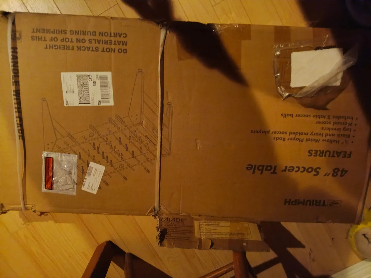 Triumph Sweeper 48" Foosball Table - New in Box! image indicator(3)