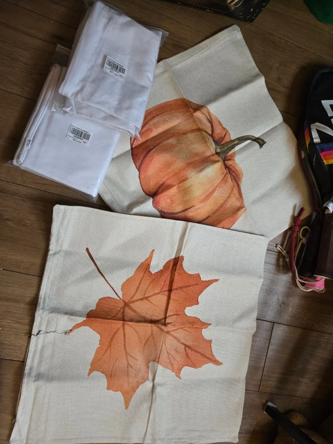 Fall Themed Throw Pillow Covers thumbnail