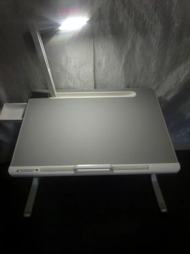 Adjustable lap, Desk table with Lamp image indicator(2)