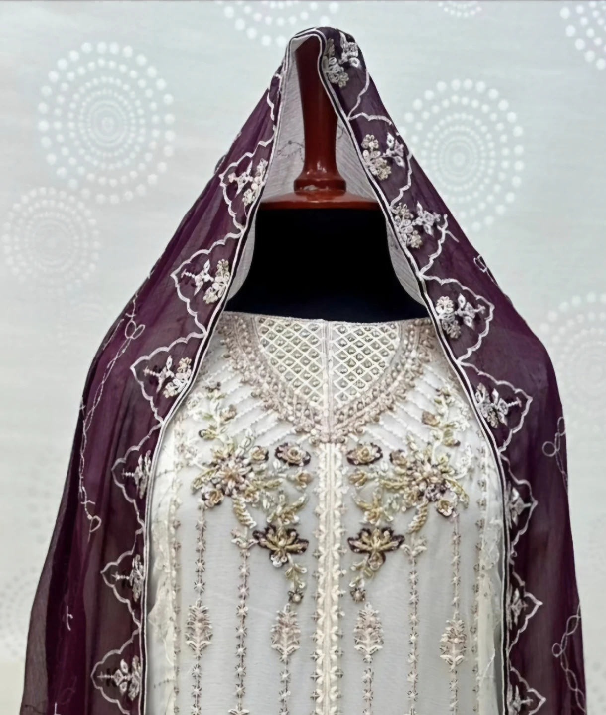 Embroidered Shalwar Kameez with Dupatta - photo 2