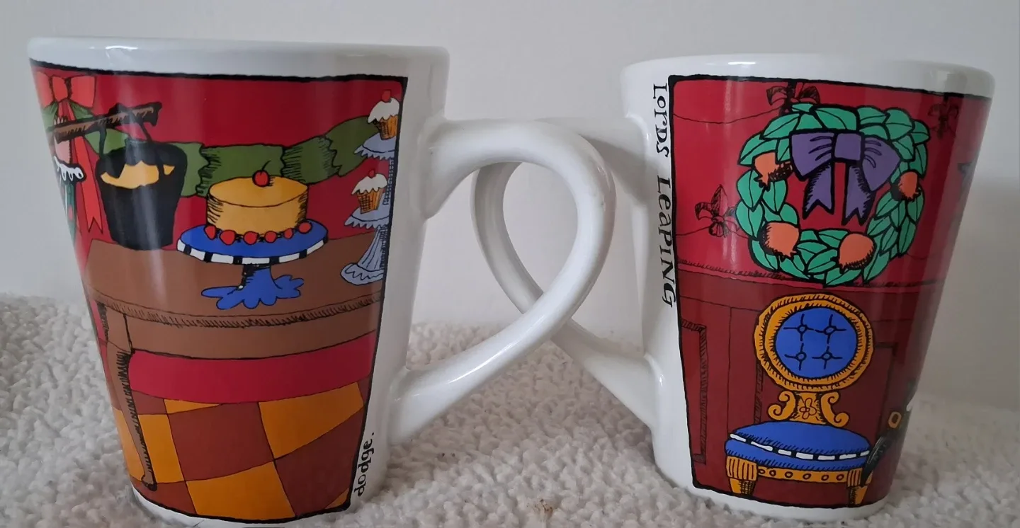 Signature Housewares Lattee Mugs Set of 2 image indicator(6)