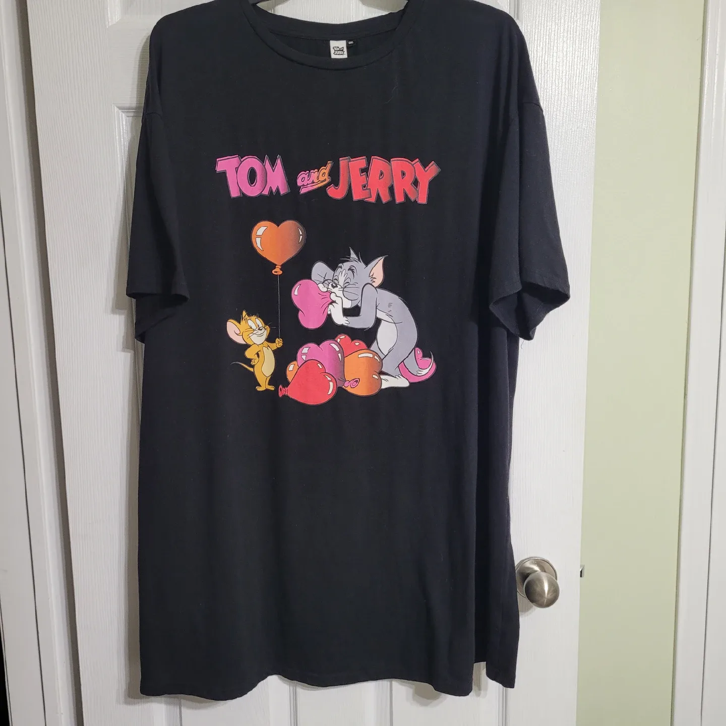 Ladies Size 4X Tom & Jerry Night Shirt PJ Shirt thumbnail