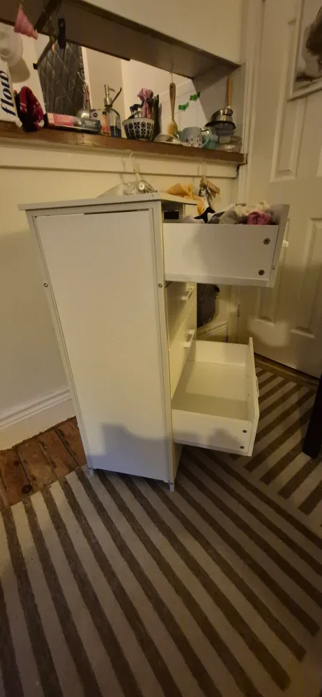 White 6-Drawer Dresser image indicator(6)