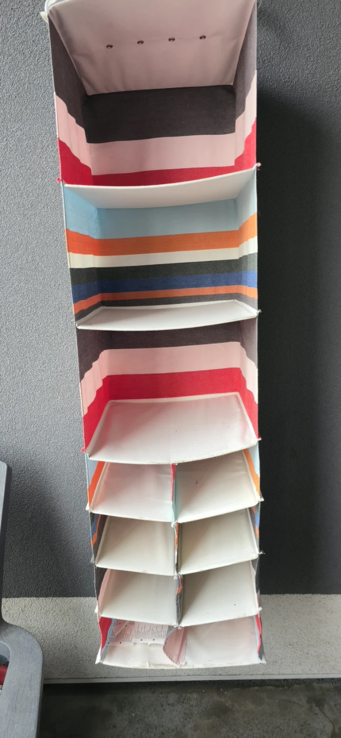 Hanging Shelf Organizer - Striped - photo 2