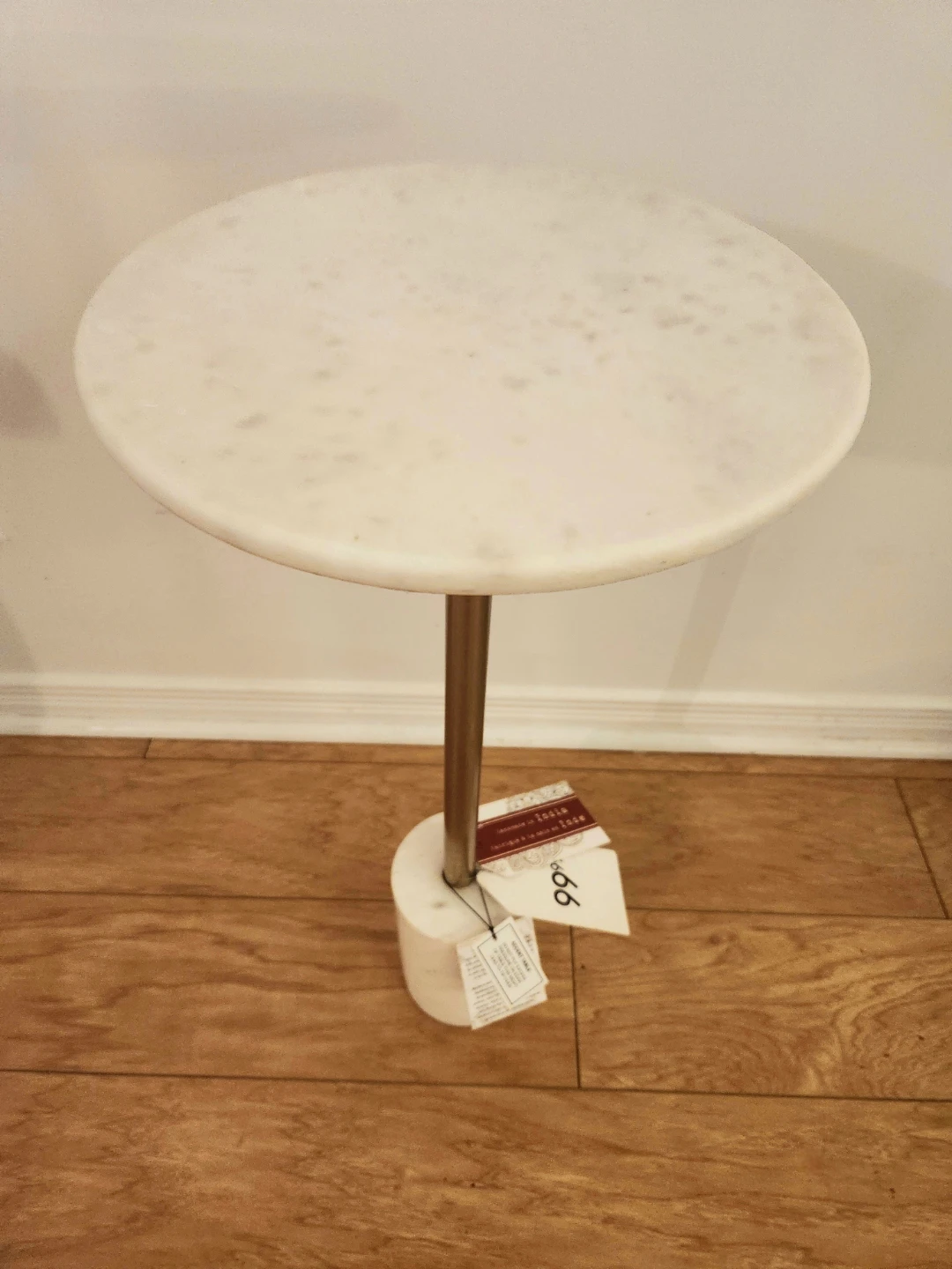 Marble accent table - photo 2