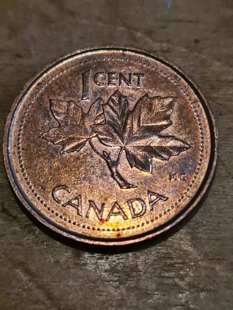Canadian 2002 1-Cent Coin image indicator(2)