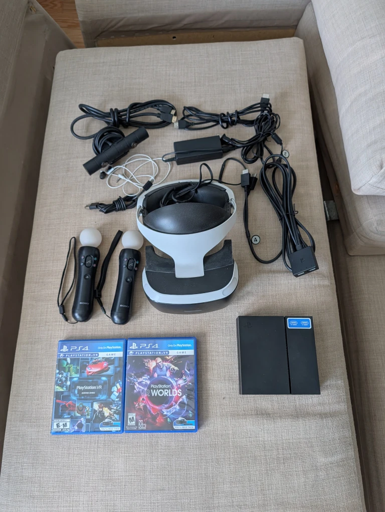 PlayStation VR 1 Headset Bundle - photo 2