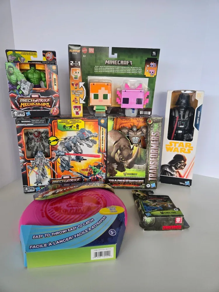 Brand new boys toy lot