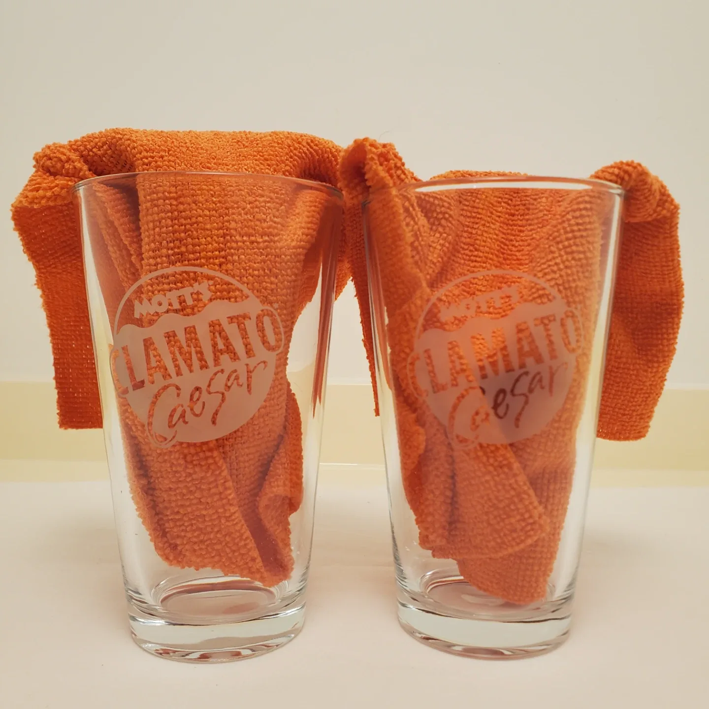 Clamato Caesar Glasses - Set of 2 🥕 image indicator(2)