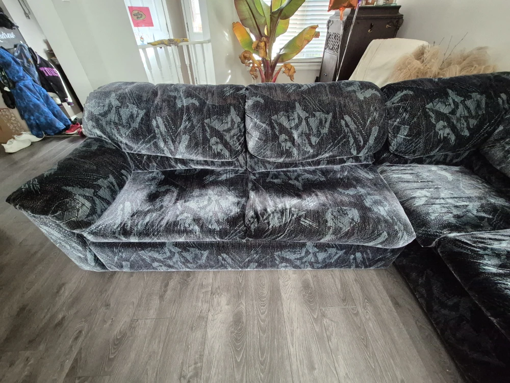2 piece Sectional Couch with Pull Out Bed - photo 3