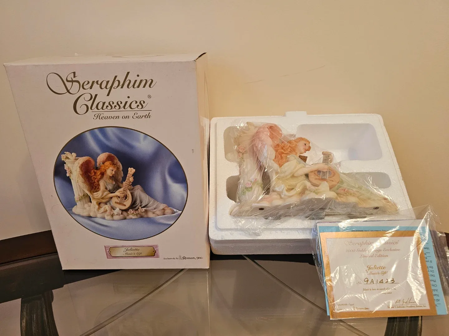 Seraphim Classics "Music's Gift" Figurine