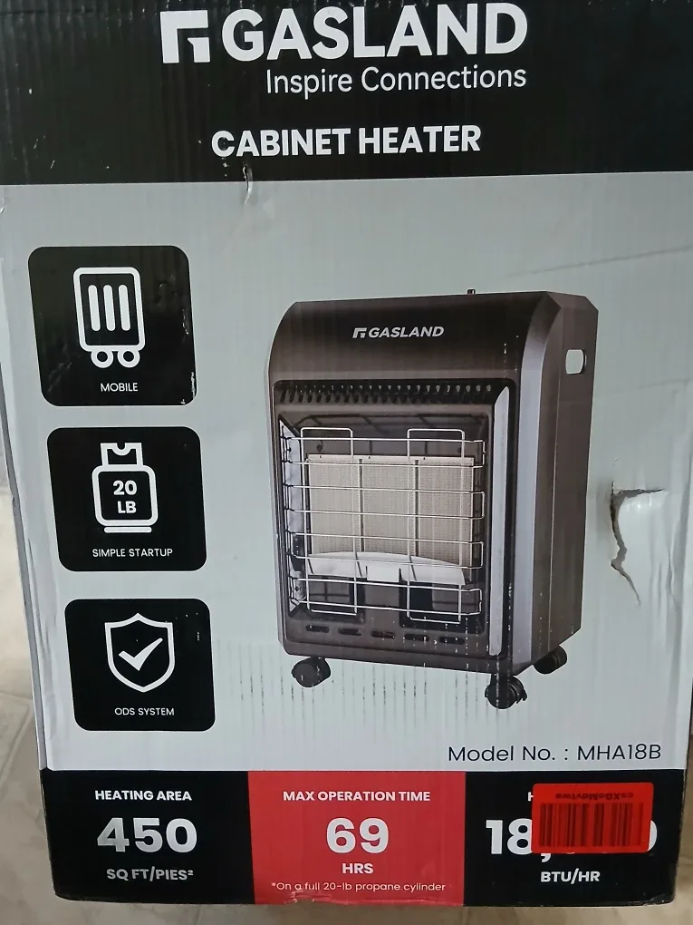 New Gasland MHA18 Series Propane Radiant heater, 18,000 BTU image indicator(9)