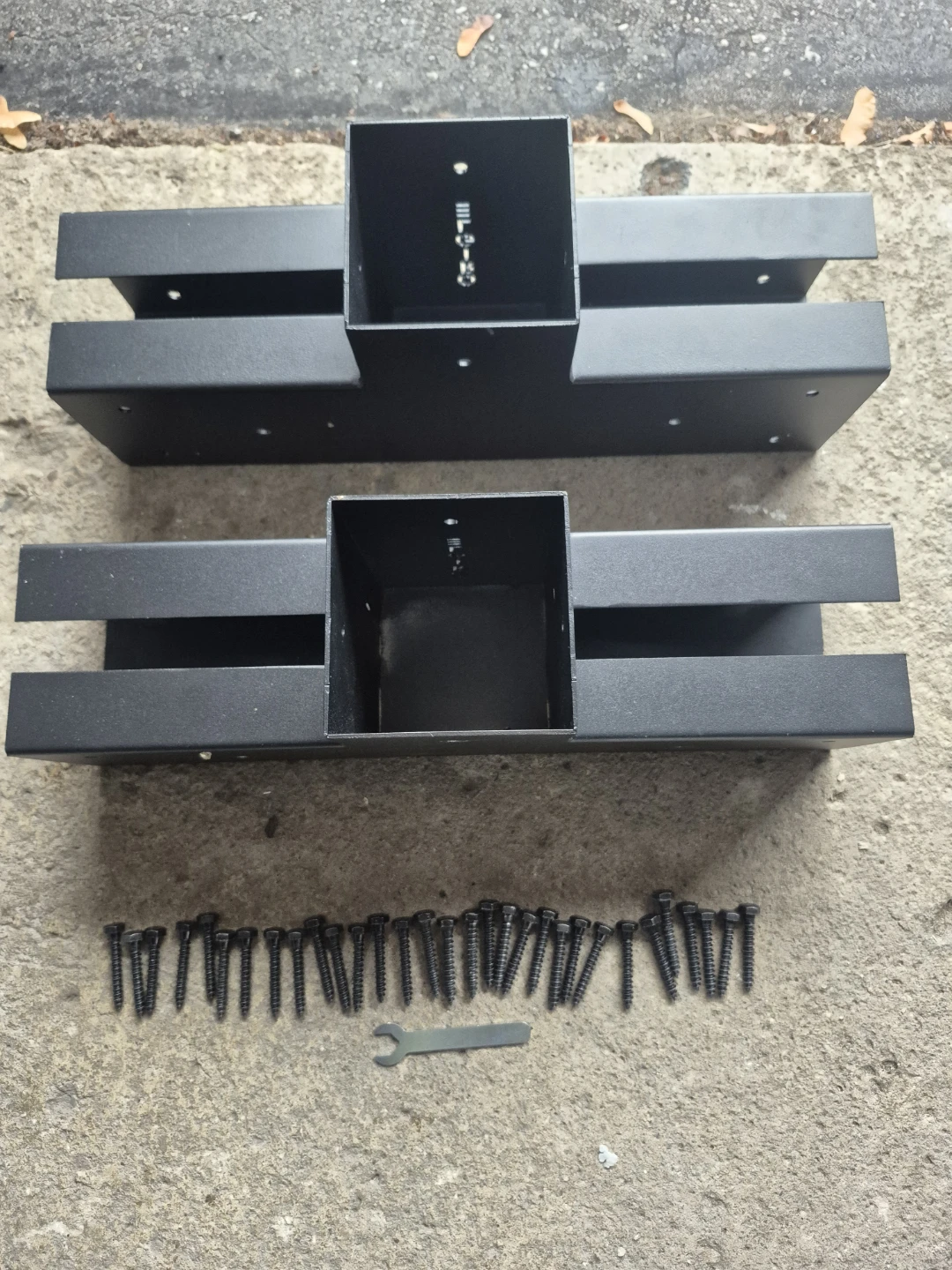 Origle T-Brackets - Set of Two  4x4  pergola kit 3_way t_Angle - photo 2