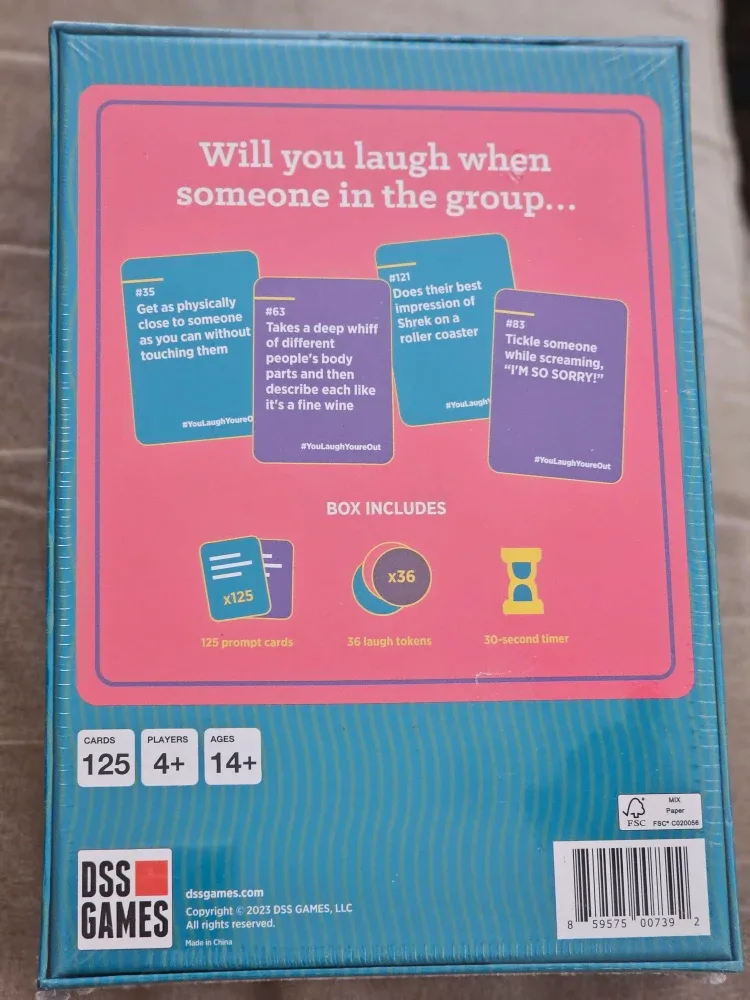 You Laugh You're Out Card Game image indicator(2)