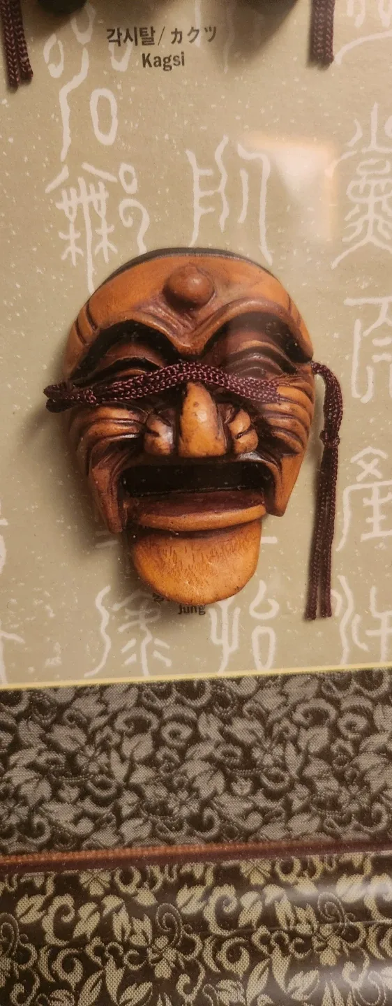 Framed Korean Mask Wall Art image indicator(8)