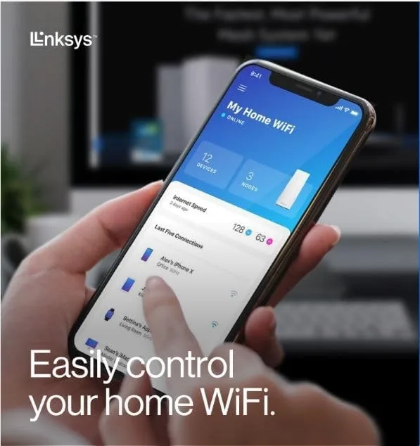 Linksys Atlas Pro 6 MX5503 WiFi 6E Mesh Router image indicator(3)