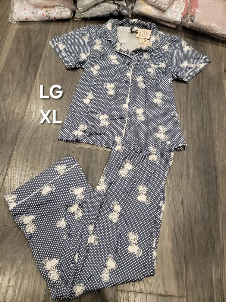 Snoopy Pajama Set - Ladies sizes small, medium,  Large, X-Large image indicator(10)