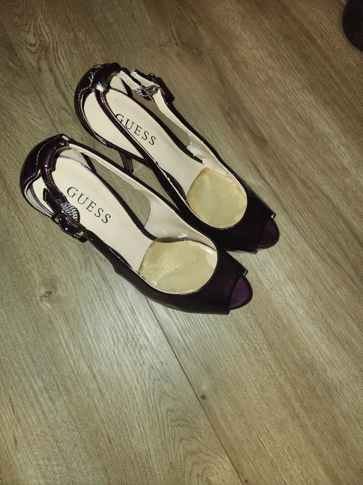 Guess Purple Heels - Size 7.5
