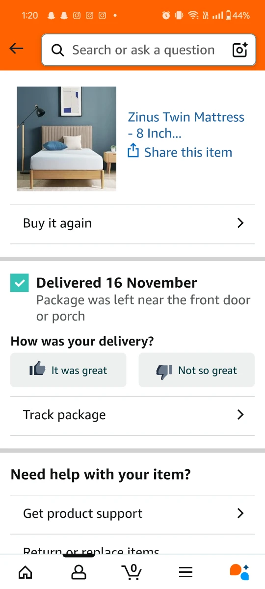 Zinus Twin Mattress - 8 Inch - photo 3