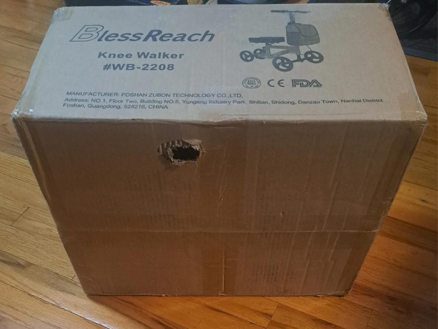 BlessReach Knee Walker Scooter image indicator(8)