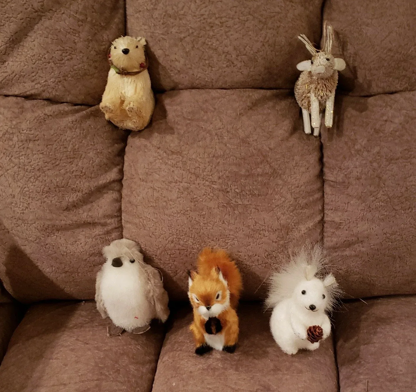 20 Christmas Tree Ornaments and Ribbon $3 each or take all $50. image indicator(2)