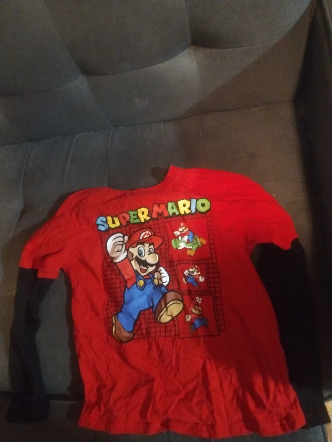 Super Mario Long Sleeve Shirt thumbnail