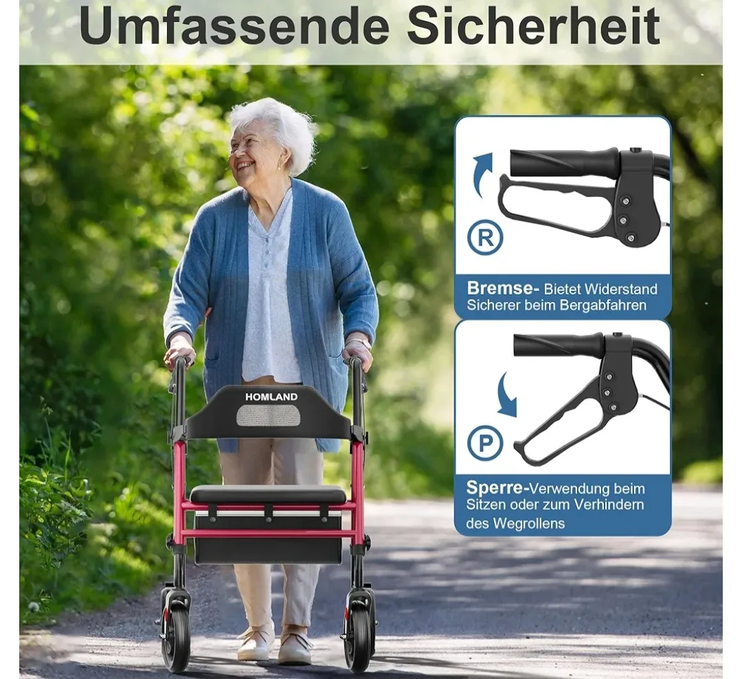 Homland Folding Rollator Walker image indicator(5)