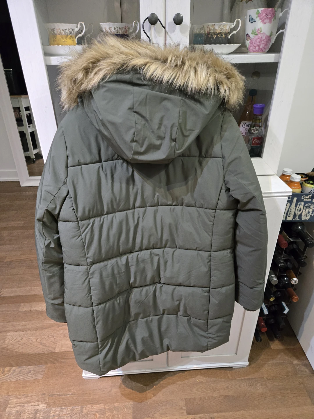 Reitmans Olive Green Winter Coat - Size M - photo 2