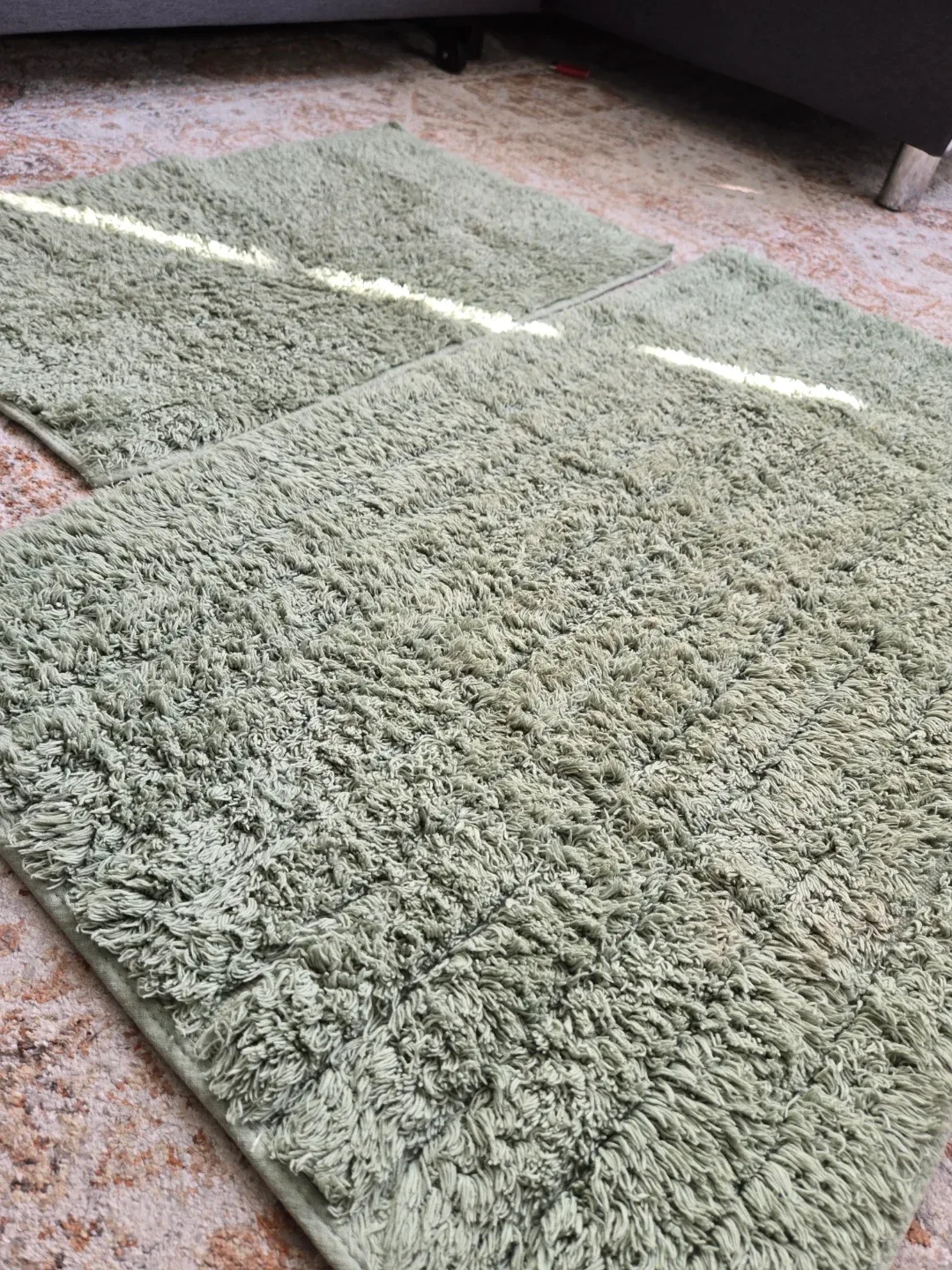 Sage Green Bath Mat Set image indicator(2)