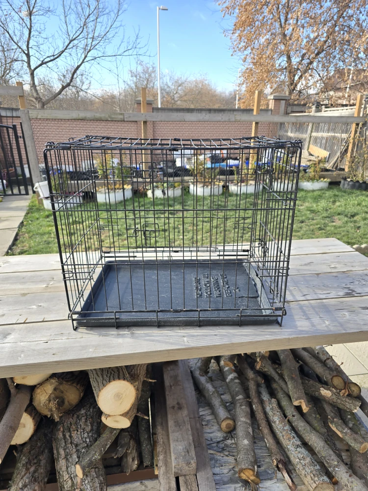 Dog Cage - Black, 21 inches tall - photo 2