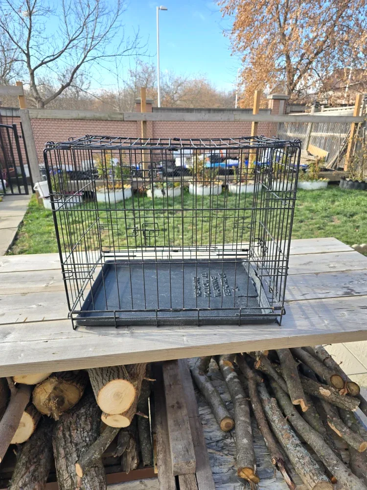 Dog Cage - Black, 21 inches tall image indicator(2)