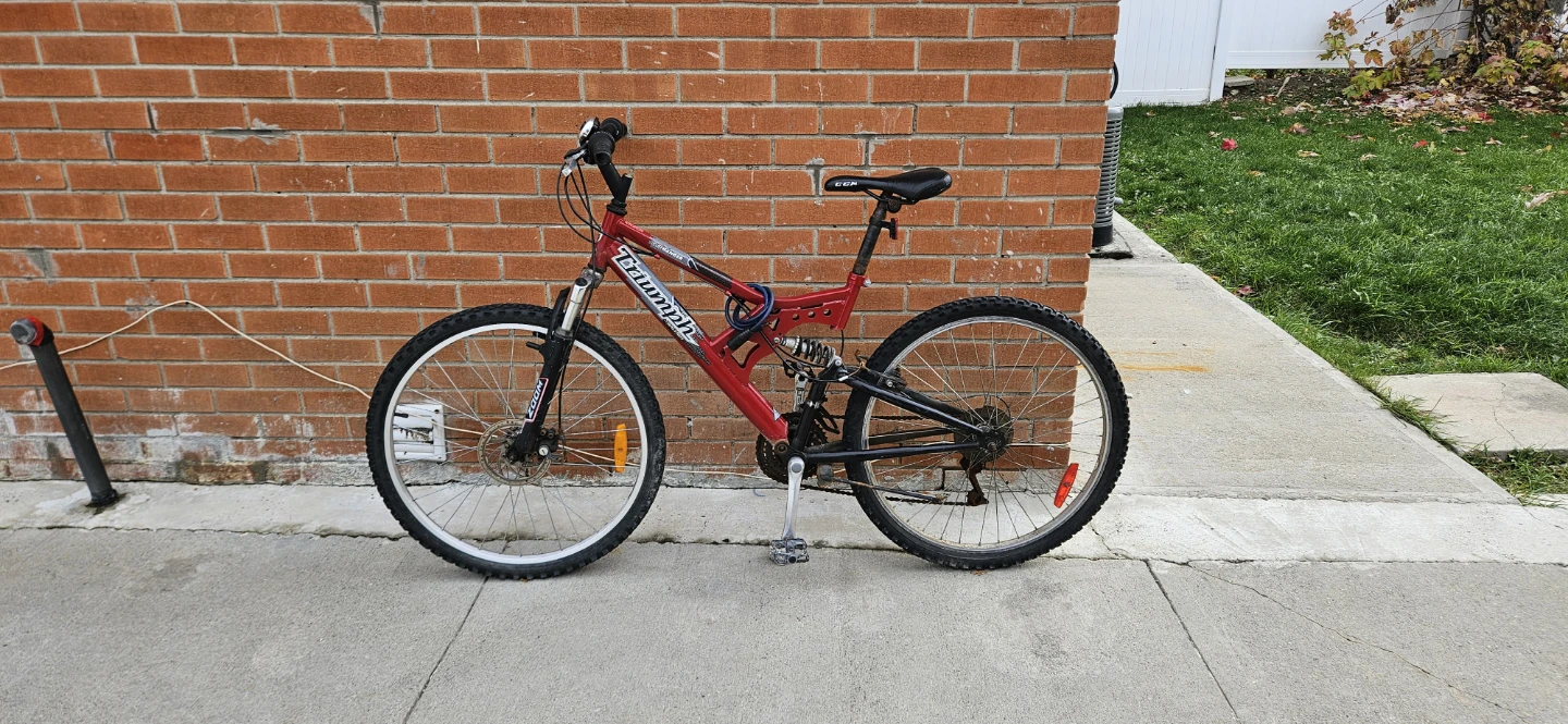 26 inch Triumph Mountain Bike - Red
