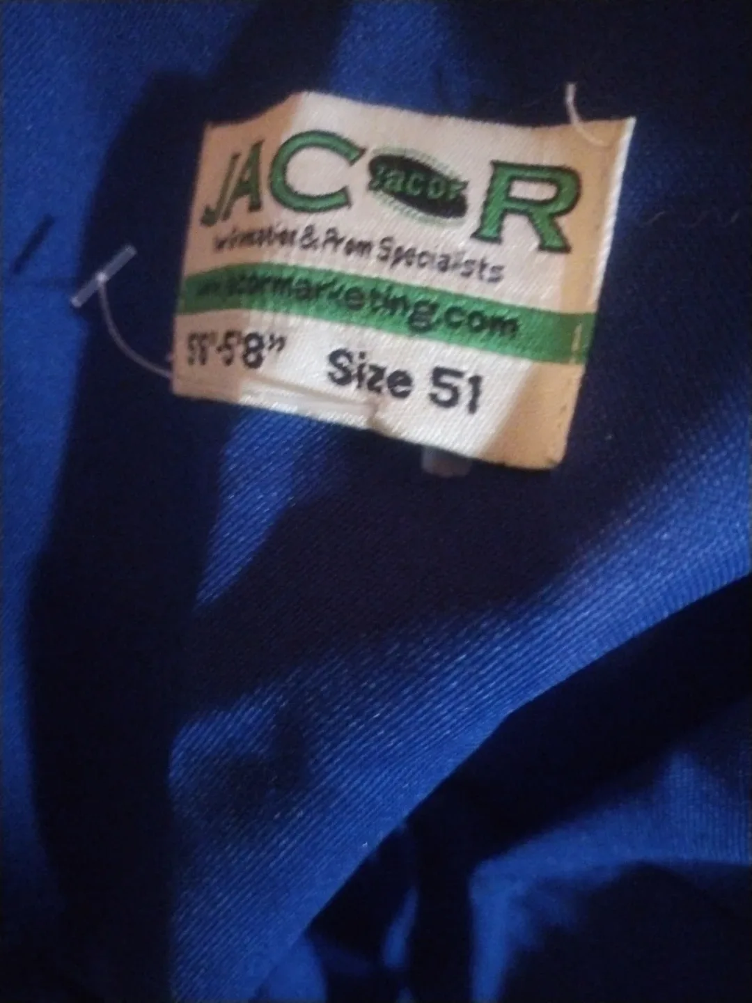 Jacor Graduation Gown - Size 51, Blue image indicator(2)