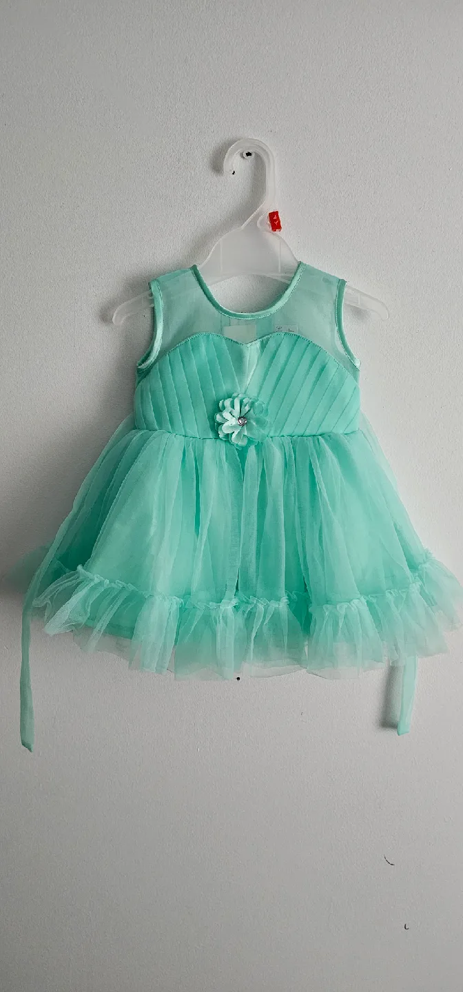 Cute Mint Green Baby Dress