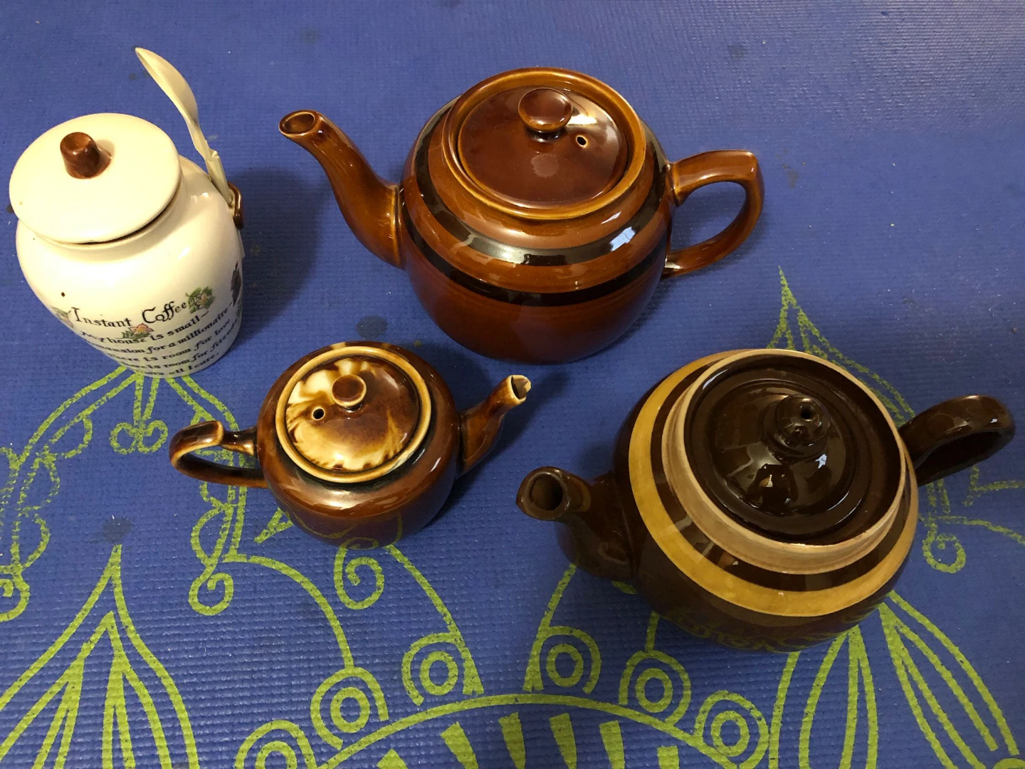 Vintage Brown Teapot - photo 2