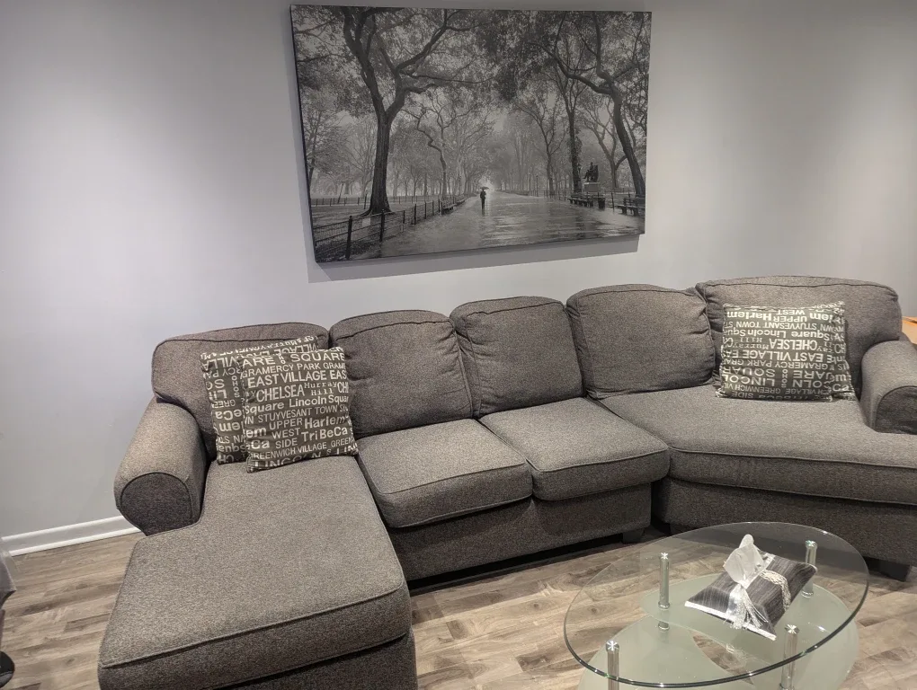 Grey Sectional Sofa