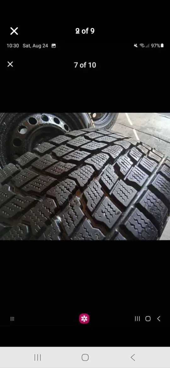 DUNLOP Winter Tires & Rims 225/60R17 (6×114.3) TPMS – image indicator(8)