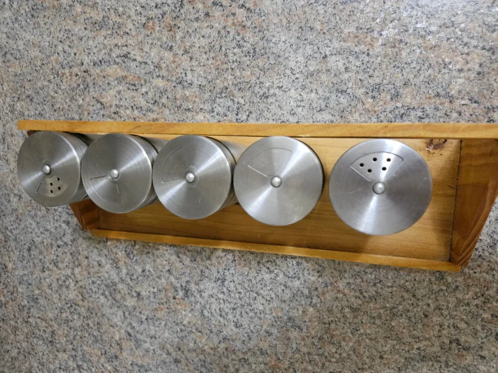 Spice Rack with 5 Jars image indicator(3)
