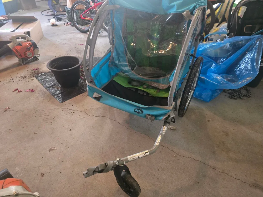 Bell Child Bike Trailer - Blue