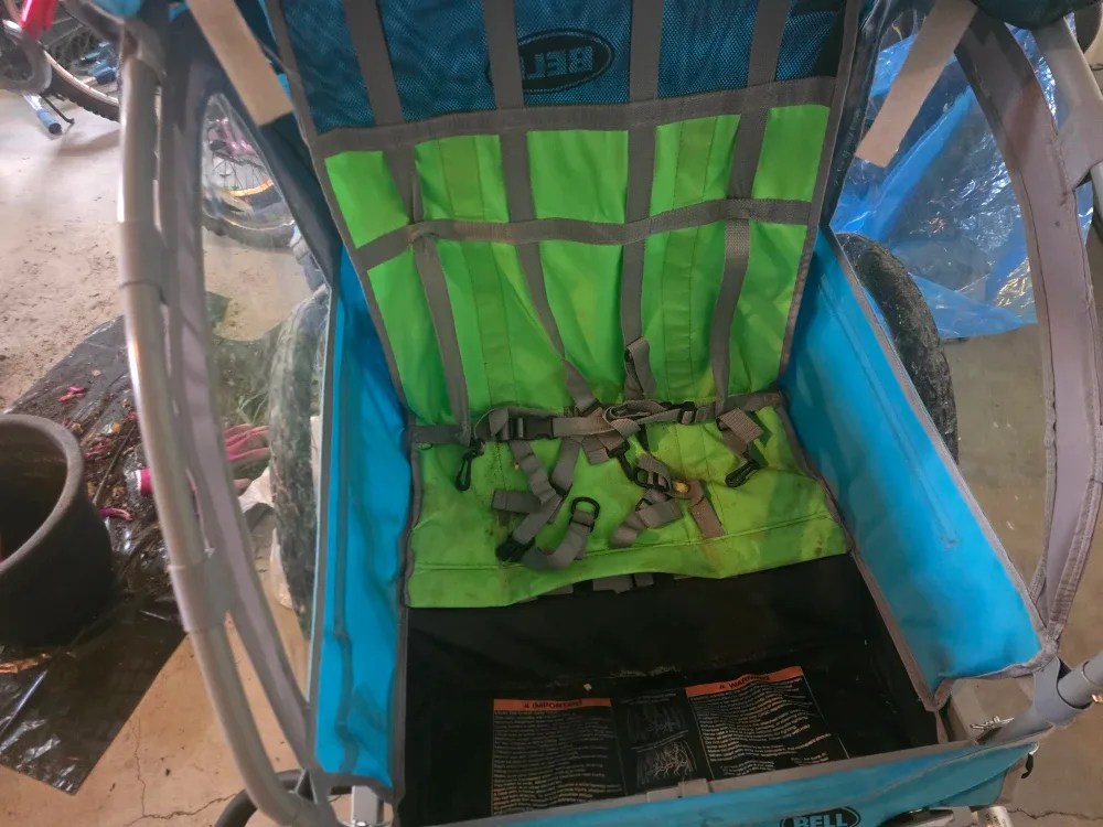 Bell Child Bike Trailer - Blue image indicator(3)