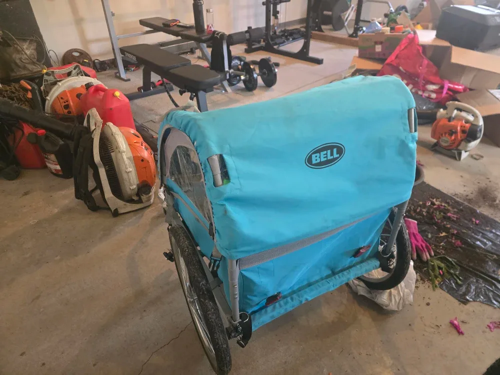 Bell Child Bike Trailer - Blue image indicator(5)