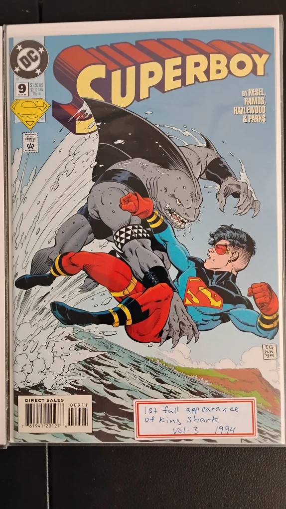 Superboy Comic Book Lot