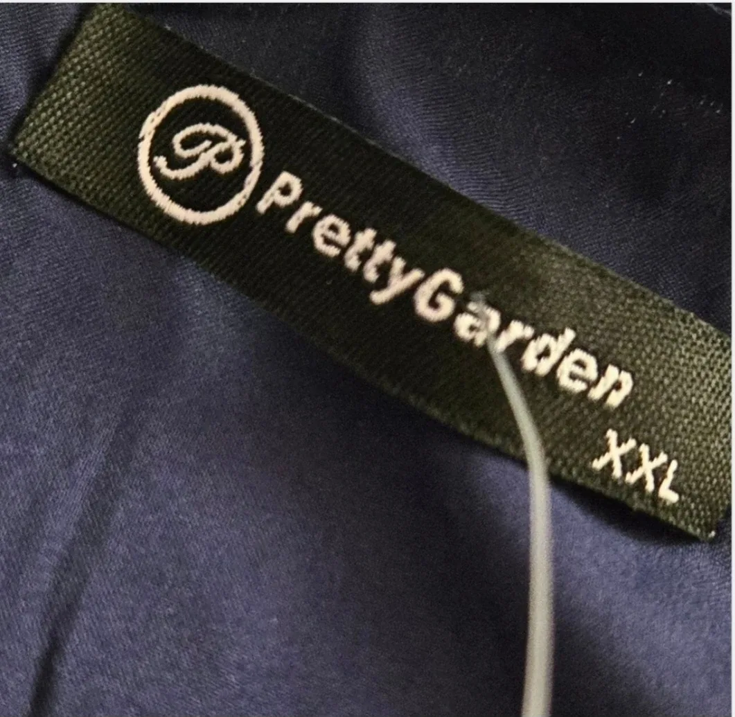 PrettyGarden Navy Blue Dress - NWT (size XXL) image indicator(3)