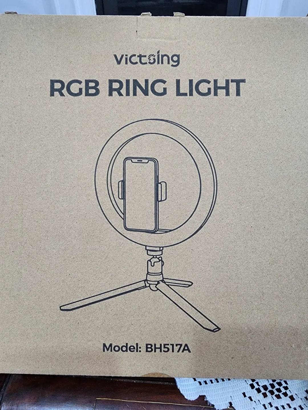 Victsing RGB Ring Light - Model BH517A - New in Box