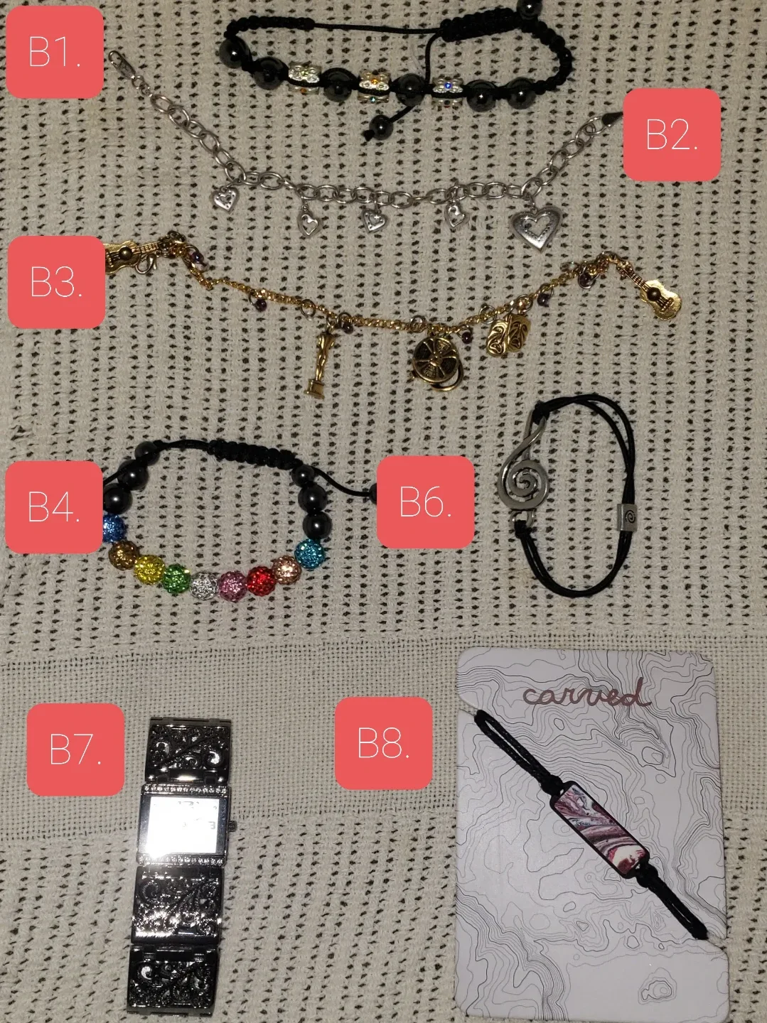 Costume Jewelry - Lot of 26 - Individual Pricing in Description image indicator(2)