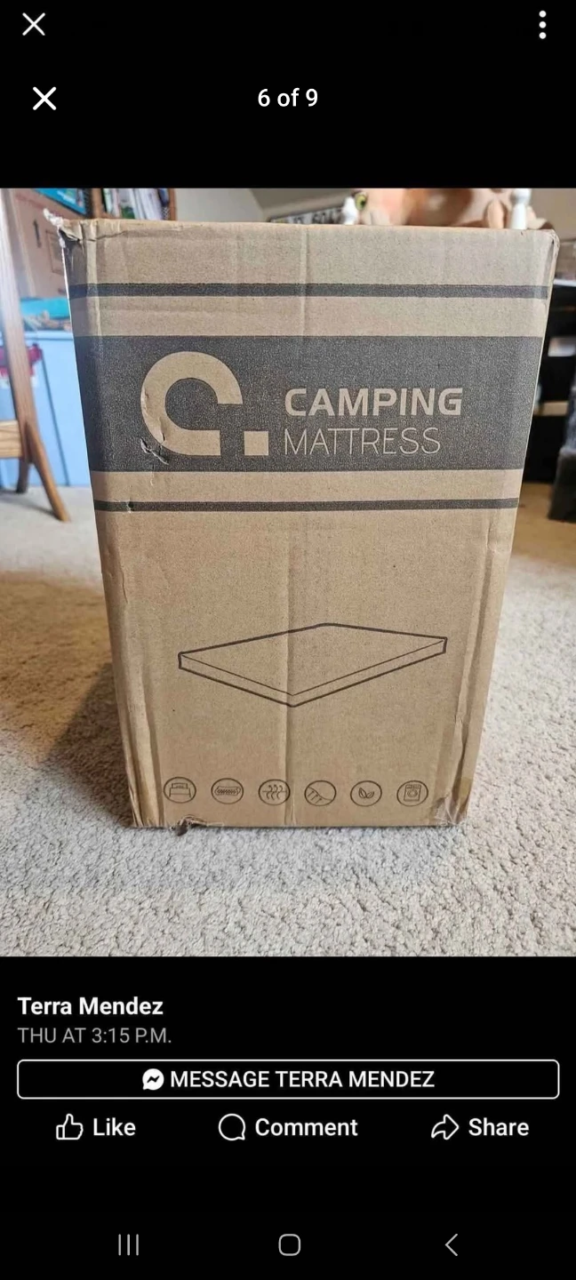 CYMULA Memory Foam Camping Mattress  brand new - photo 4