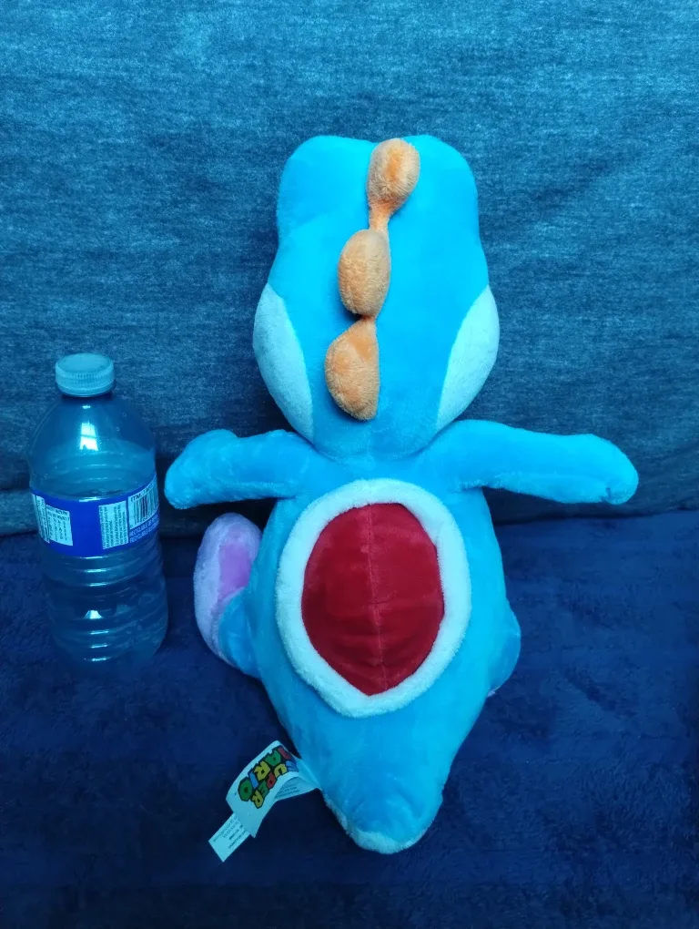 Super Mario Blue Yoshi Plushie image indicator(4)