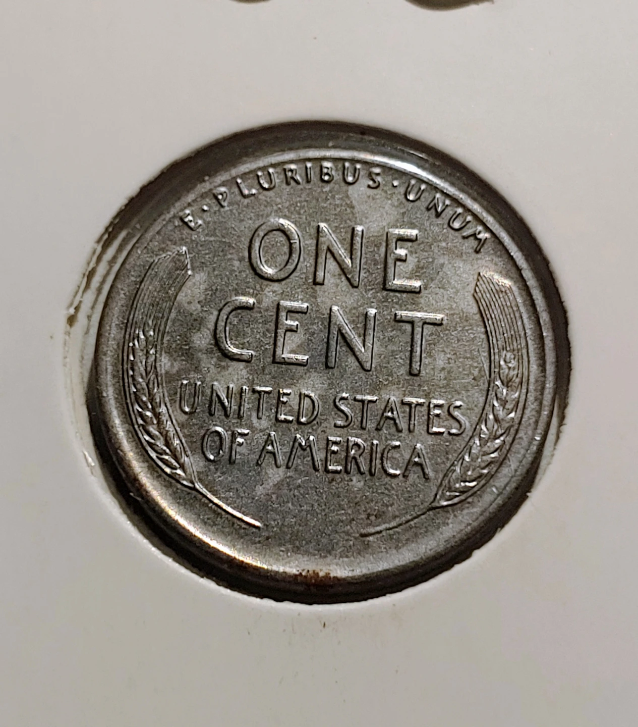 HIGH GRADE RARE 1943-D US AMERICAN STEEL PENNY - photo 2