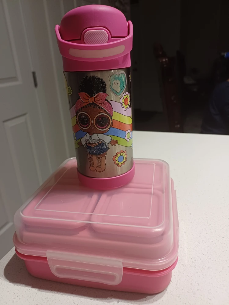 LOL Surprise! Water Bottle & Pink Lunch Box